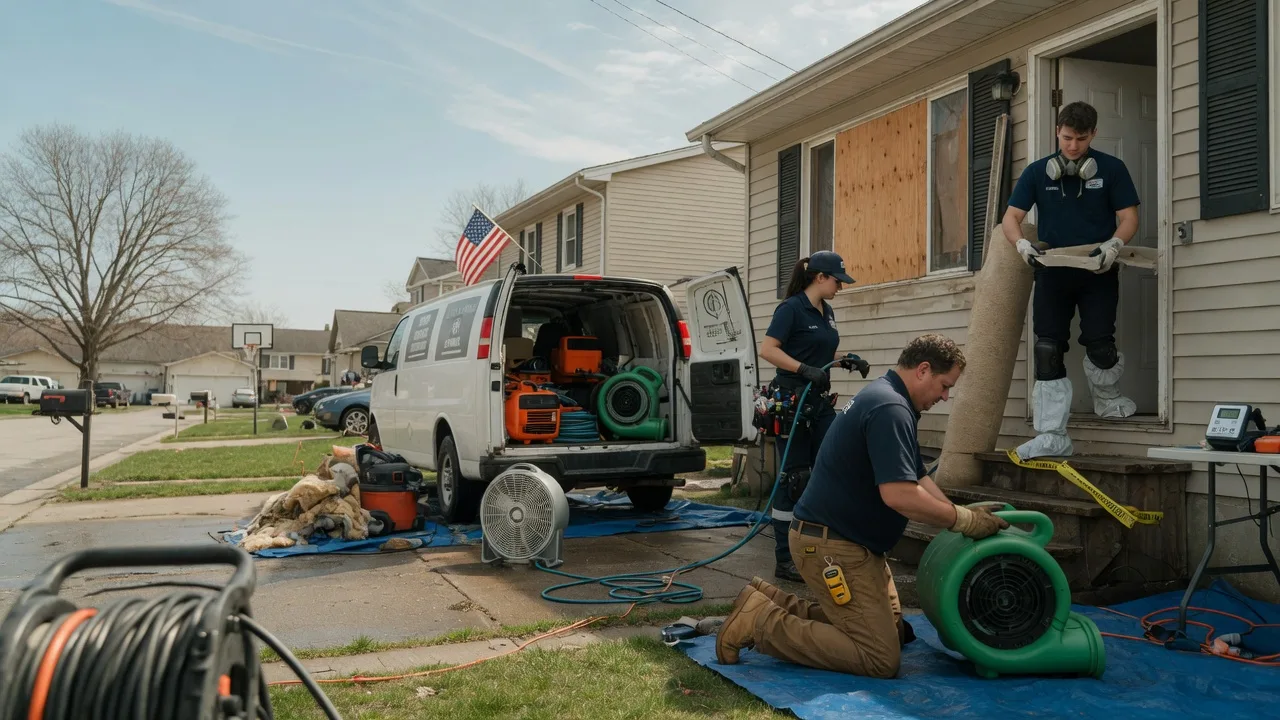 Water Damage Restoration in Page, WV near me